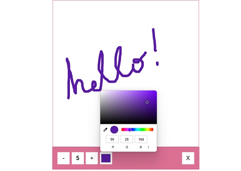 Drawing App